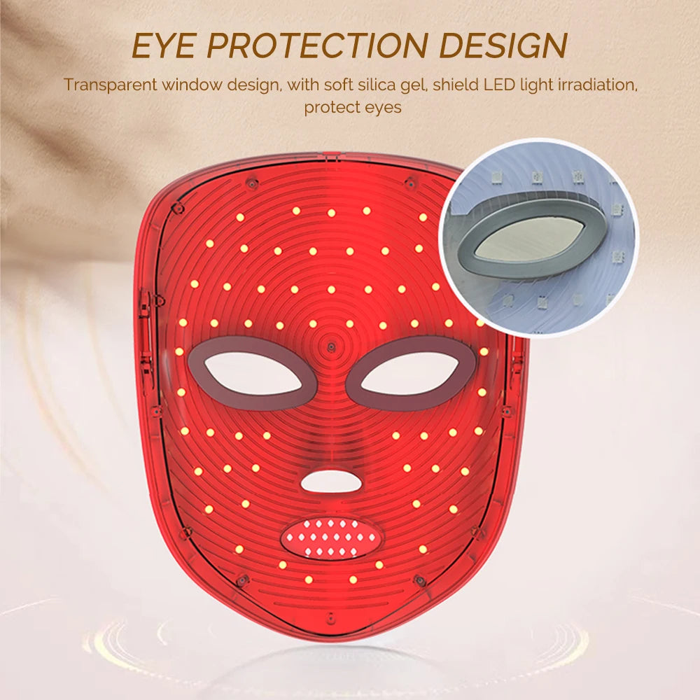 LumeGlow Pro LED Facial Mask