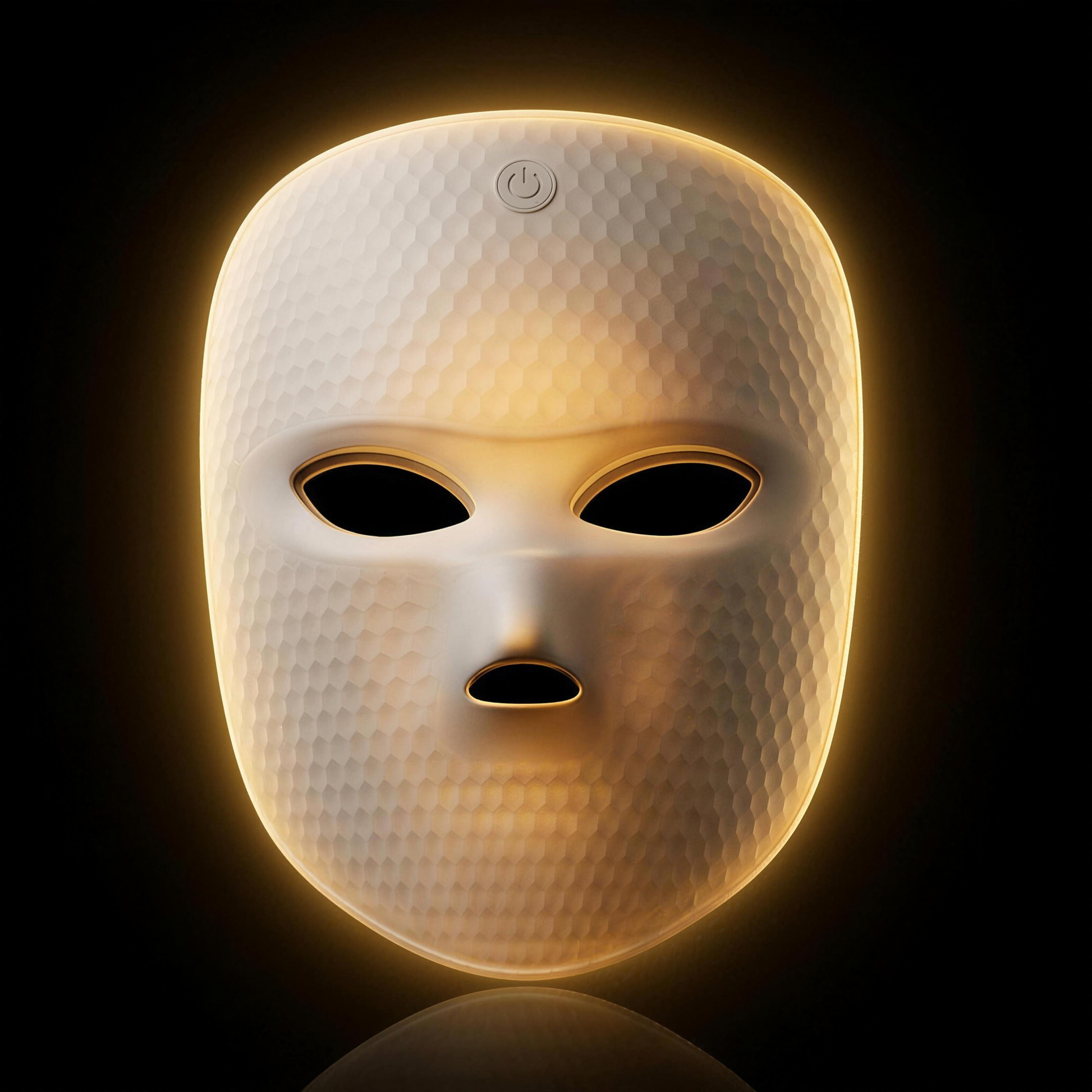 LumeGlow Pro LED Facial Mask - Gold Glow Hero